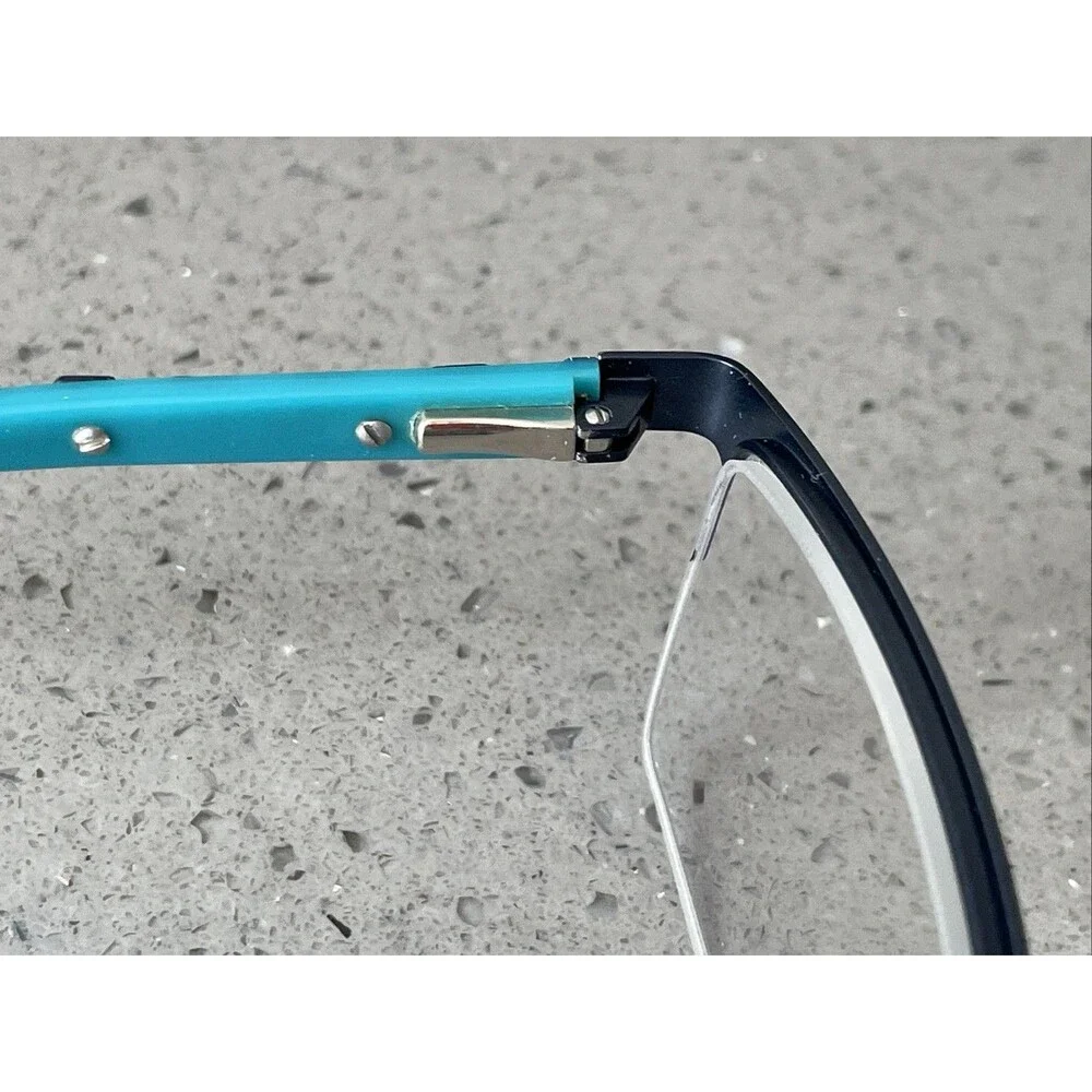 CITY EYEWEAR DC33 Col 50 Blue Rectangular Eyeglasses Frames ONLY 53-18-140